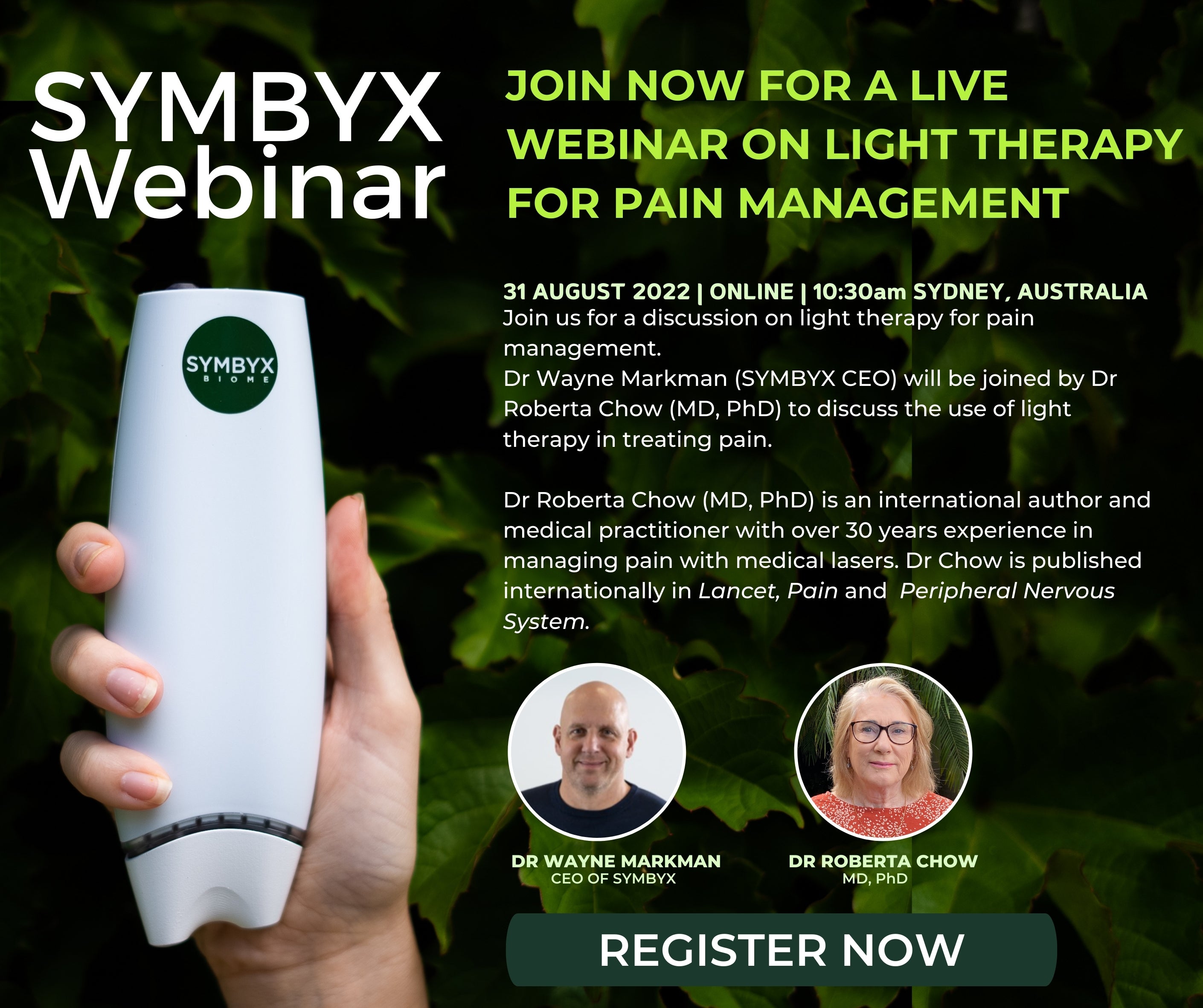 Relief from acute pain, chronic pain and fibromyalgia with laser light